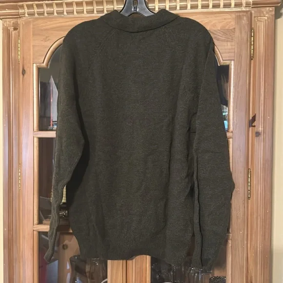 J Crew Olive Sweater